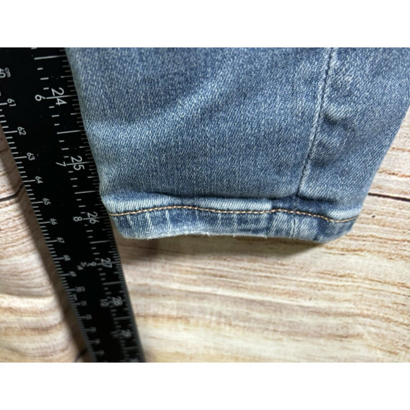 American Eagle Next Level Stretch Hi-Rise Jeggings Women's Size 4 Short Blue - Picture 7 of 12